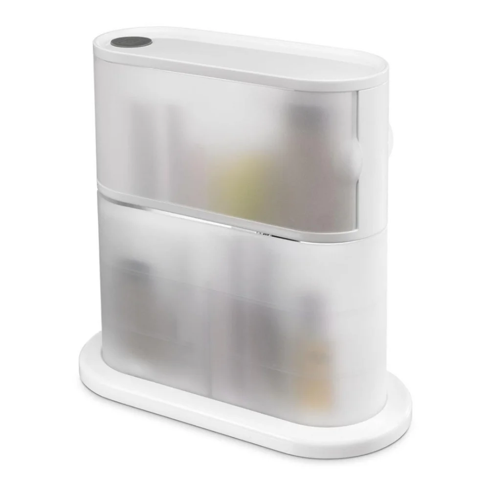Polder 2-Tier Swivel Bath Storage. New In Packaging. Never Used.